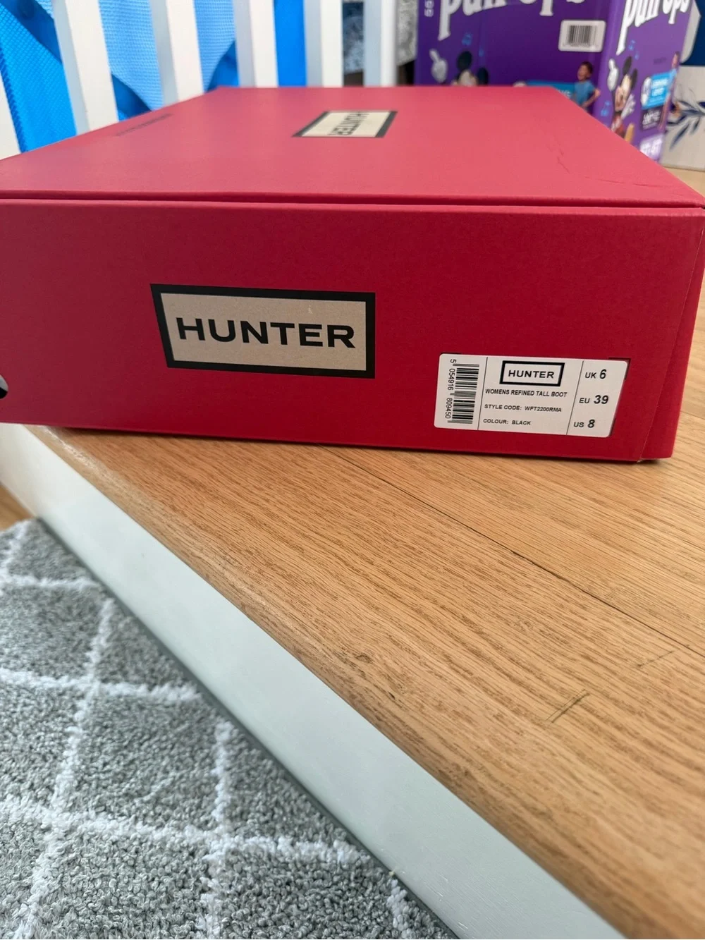 Hunter Matte Black Women's Tall Rain Boots